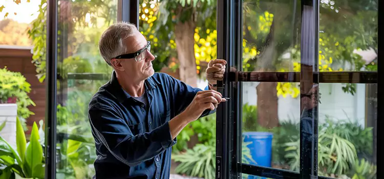 Replacing Sliding Door Lock Menlo Park